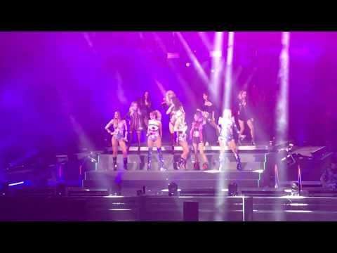 JNS ft OV7, LITZY, IRAN CASTILLO y CALO - Enferma de Amor 90s Pop Tour ( Arena Monterrey 7/12/17 )