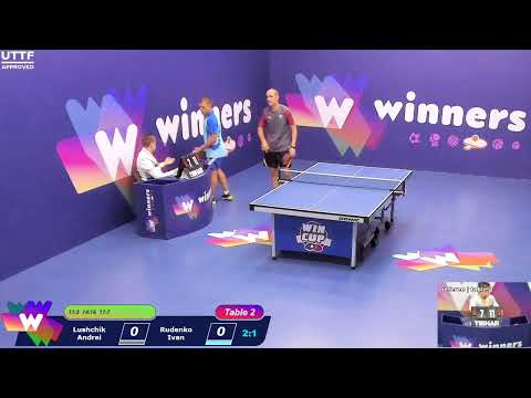 WINners CUP table 2  11.09 Lushchik Andrei - Rudenko Ivan  15:30