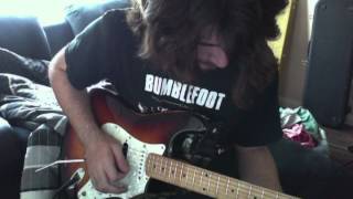 Ron Thal (Bumblefoot) Rinderpest Intro Cover