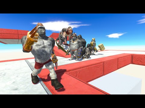 ENEMIES RUN UP and ATTACK GORO - Animal Revolt Battle Simulator