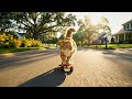 Cat Running Status Video