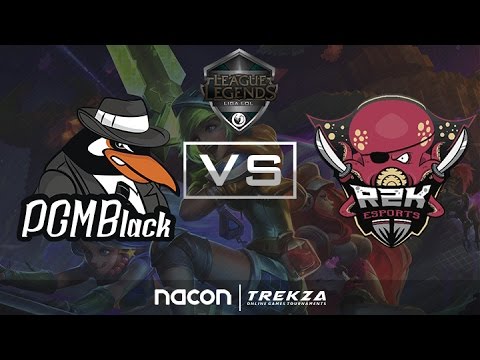 PGM Black vs R2K - #LigaLoL - Mapa 1 - Jornada 3 - T1