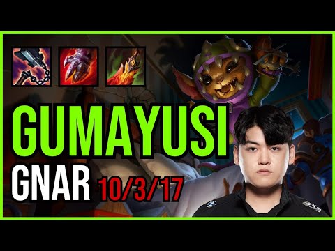GUMAYUSI - GNAR vs. JAYCE Top | KR MASTER | PATCH 11.1 | QUADRAKILL