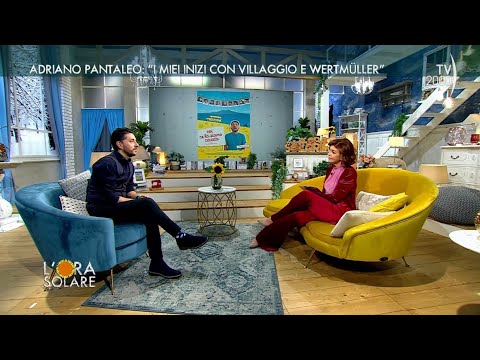 L'Ora Solare (TV2000) 20 gennaio 2023 - L'attore Adriano Pantaleo e lo stuntman Massimo Vanni