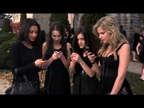 Rosewood at night, promotional montage framing lockers, funerals, and text messages