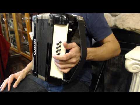 How to Play 12 Bass Piano Accordion - Lesson 3 - Three Chord Song in C Major - When the Saints