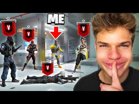 I Secretly Joined 4 Coppers For Ranked