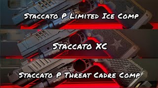 Range Day Staccato XC & Staccato P Ice Comp & Threat Cadre Comp |  2011 Staccatos compensators