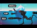 Julia & Bloop vs Legendary Sea Monsters Size Comparison