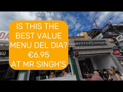 €6.95 MEAL DEAL | INDIAN MENU DEL DIA | QUESADA | PS I don't do food reviews! - Get Me To Spain