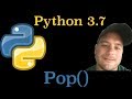 Python 3.7: Pop() List Method In Python Python 3.7: Pop() List Method In Python
