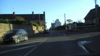 preview picture of video 'Driving Along Rue de Poulgoïc, Paimpol, Brittany, France 12th October 2009'