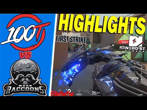 100 Thieves vs Moon Raccoons / HIGHLIGHTS / First Strike North America NSG Tournament Qualifier BO3