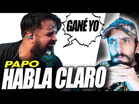 "GANÉ YO" - Reacción a las Declaraciones del PAPO vs ZAINA Batalla FMS Argentina