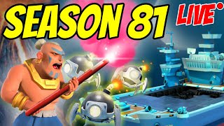 How to Start Season 81! - Boom Beach Warships