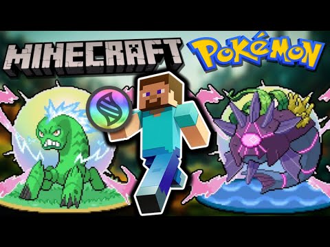 New MINECRAFT Pokemon Region - MEGA Pokemon Forms