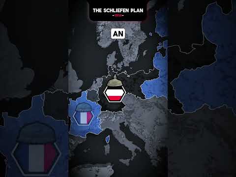 The Schlieffen Plan 🇩🇪🤜🇧🇪🇫🇷 #Germany #ww1 #france #history  #westernfront #mapping #Russia #Belgium