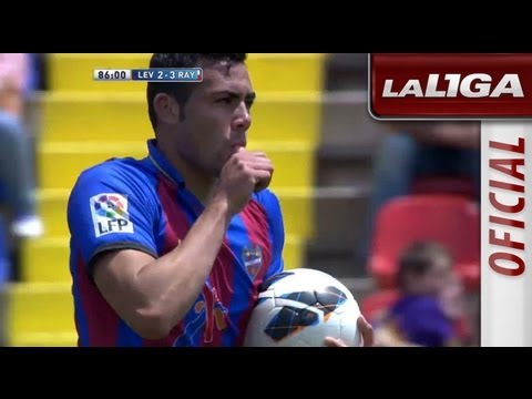 Gol de Iborra (2-3) en el UD Levante - Rayo Vallecano - HD