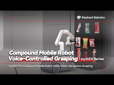 myAGV Pro | Discover How the Voice-Controlled Compound Robot Acts as a Smart Retail Robot Assistant