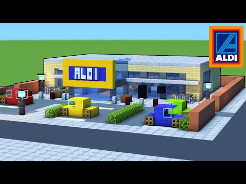 Ultimate Aldi Store Build in Minecraft!