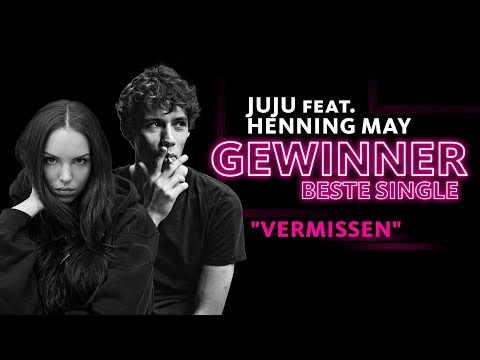 „Vermissen“ von Juju feat. Henning May ist die „Beste Single" | 1LIVE Krone 2019