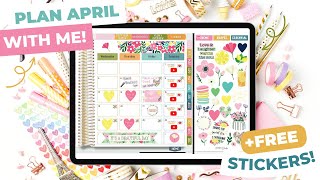 Plan April with Me 🌷 | Digital Planning ✨