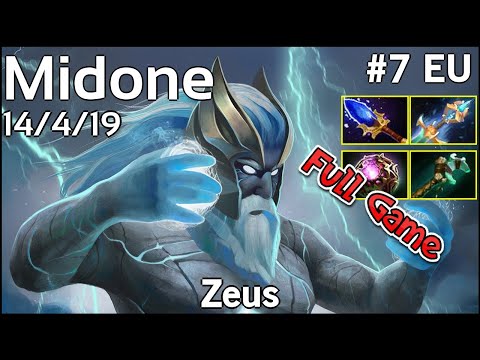 Midone Zeus - Dota 2 Full Game