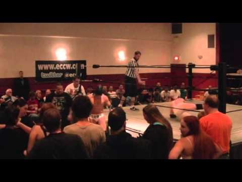 "Dastardly" Danni Deeds w/Rigor Von Slasher vs. Azul Angel - ECCW