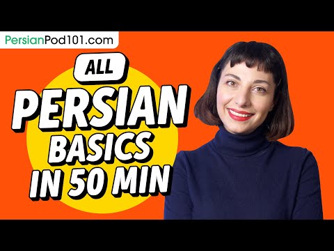 Learn Persian in 50 Minutes - ALL Basics Every Beginners Need