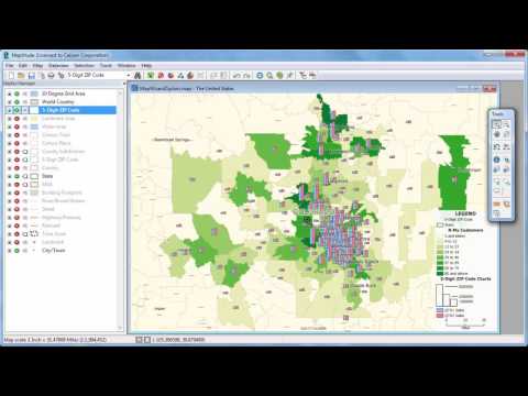 Maptitude 2017 Wizard Sales Mapping Zip Code Mapping Heat Mapping Geocoding