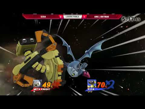 VS Weekly 8/30/18 - Losers Finals - D2da (Meta Knight) vs AMG | 8BitMan (Diddy Kong) - Smash 4