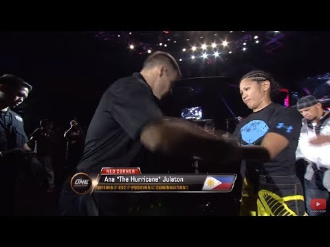 BELLATOR 185: Ana Julaton vs  Lisa Blaine [Ana Julaton] Workout