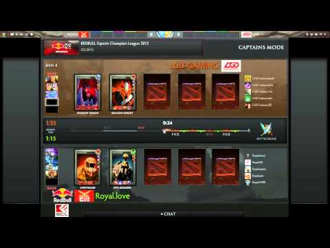 RedBull ECL 2013 - Lan-Finals - Day 3 - Royal vs LGD.Cn