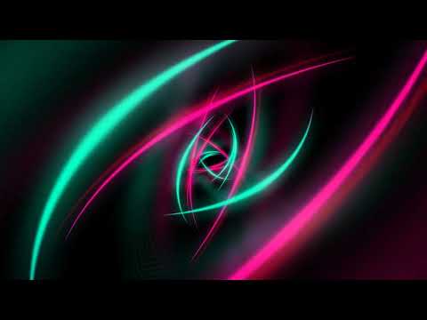 vj loop neon pink green abstract background video simple lines pattern