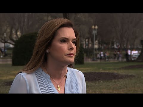 The White House rejected any link between the shooting and President Donald Trump. "It's outrageous to even make that connection," says the White House's director of strategic communication Mercedes Schlapp. (March 15)