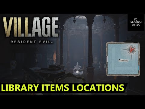 Resident Evil Village Library Items - All Locations - How to Clear Library