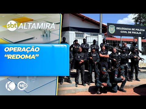 Grupo criminoso é alvo de megaoperação em Pacajá (PA) | SBT Altamira