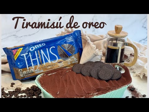 TIRAMISÚ DE OREO