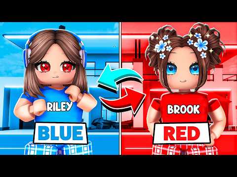 SWAPPING COLORS With My SISTER IN BROOKHAVEN!!