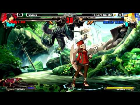 GGXrd @ TSB Christmas Miracle - Mynus (I-No) vs TS Lord Knight (Millia) [720p/60fps]