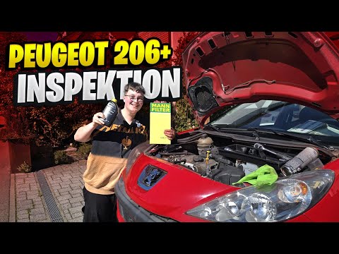 Peugeot 206+ große Inspektion! | Manu.15agi