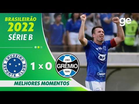 CRUZEIRO 1 X 0 GRÊMIO | MELHORES MOMENTOS | 6ª RODADA BRASILEIRÃO SÉRIE B 2022 | ge.globo
