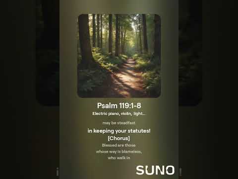 Psalm 119:1-8 song