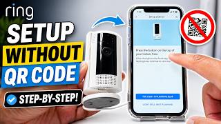 Ring Indoor Camera Setup Without QR Code - STEP-by-STEP!