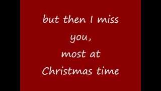 Mariah Carey - Miss You Most At Christmas Time (lyrics on screen)