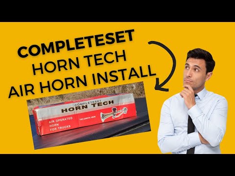 CompleteSet Horn Tech Air Horn Install
