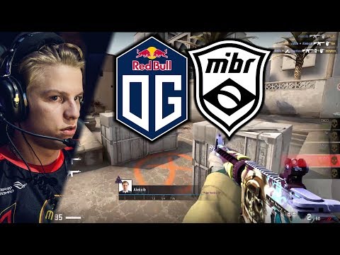 OG Aleksib vs MIBR at cs_summit 5 Dust2 | POV | BEST MOMENTS | CSGO