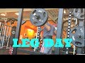 Leg Day: Quick Workout | Bulking day 75 | 增肌第75天 | 练腿: 4个动作连大腿肌肉