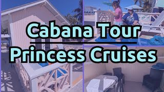 Princess Cruises Private Island Cabana Tour | Princess Cays Bahamas