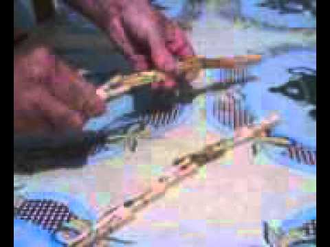 Piramide de prendedores de roupa